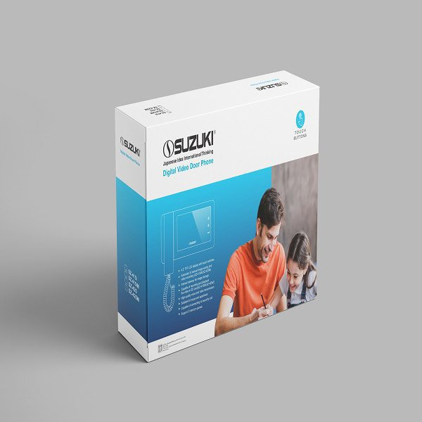 مانیتور آیفون تصویری سوزوکی مدل SZ-415I سایز ۴.۳ اینچ